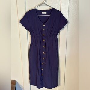 Dressbarn | large | button down midi dress
